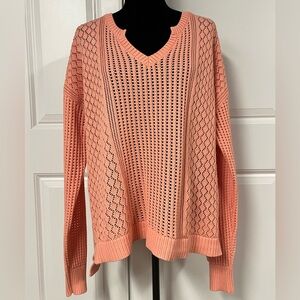 Canyon Retreat Open Knit Sweater